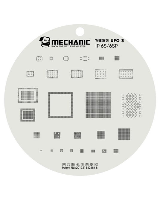 [Mechanic] [Stencil] iPhone 6 To 13 Series UFO Series BGA Reballing Stencil Full Set