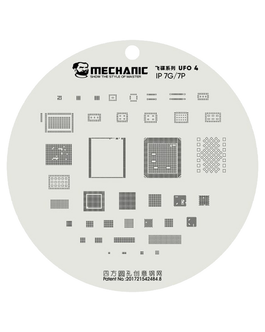 [Mechanic] [Stencil] iPhone 6 To 13 Series UFO Series BGA Reballing Stencil Full Set