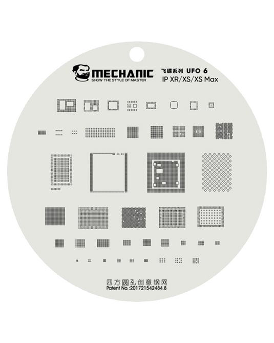 [Mechanic] [Stencil] iPhone 6 To 13 Series UFO Series BGA Reballing Stencil Full Set