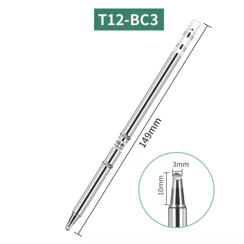 Chargez l&#39;image dans la visionneuse de la galerie, [BXSLLTDT] T12 Soldering Iron Tip with Integrated Heating Core
