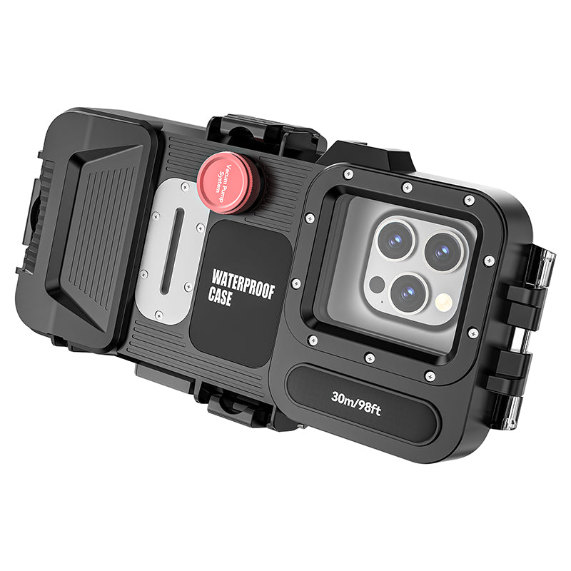 Cargue la imagen en el visor de la galería, [Upgade Version Bluetooth Version][Diving IPX8 30M/98FT Waterproof] Universal iPhone - Redpepper Underwater Protective Lanyard Mobile Phone Case
