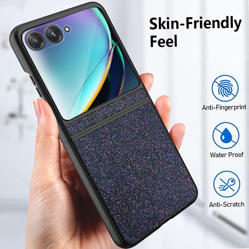 Chargez l&#39;image dans la visionneuse de la galerie, Motorola Razr 40 Ultra - Glitter Sparkly Silicone Full Coverage Shockproof Phone Case
