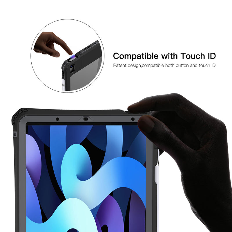 Load image into Gallery viewer, Apple iPad Air 4/5 10.9&quot; Shellbox Waterproof Heavy Duty Lifeproof Style Case - Polar Tech Australia
