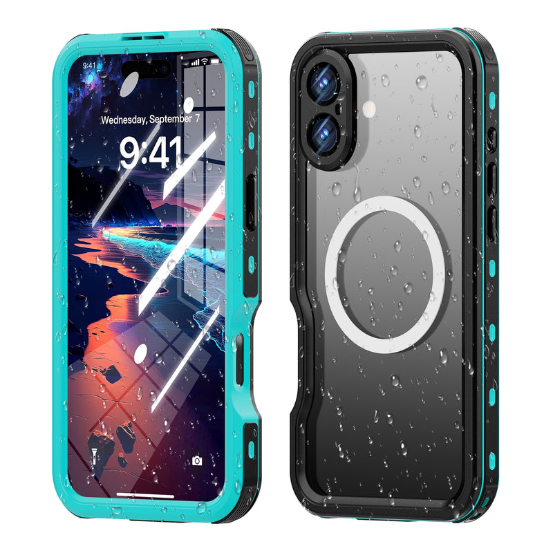 Load image into Gallery viewer, [MagSafe Compatible][IP68 Waterproof] Apple iPhone 16 / 16 Plus / 16 Pro / 16 Pro Max Redpepper D-UP Series - Magnetic Lifeproof Style Phone Case With Lanyard
