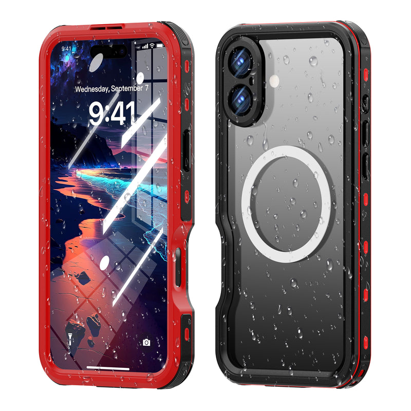 Load image into Gallery viewer, [MagSafe Compatible][DUP Series] Apple iPhone 16 / 16 Plus / 16 Pro / 16 Pro Max Redpepper IP68 Waterproof Heavy Duty Tough Armor Case
