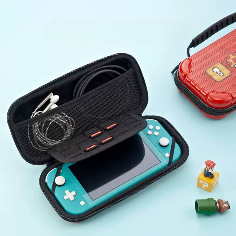 Cargue la imagen en el visor de la galería, Nintendo Switch Storage Hard Shell Bag Protective Case Portable Organizer Accessories
