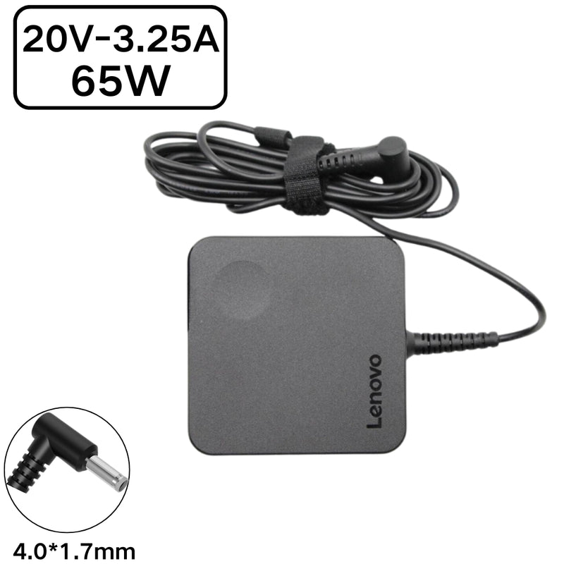 Load image into Gallery viewer, [20V-3.25A/65W][4.0x1.7] Lenovo IdeaPad Miix Yoga Chromebook Flex -  Laptop Travel Portable AC Power Supply Adapter Fast Quick Charger
