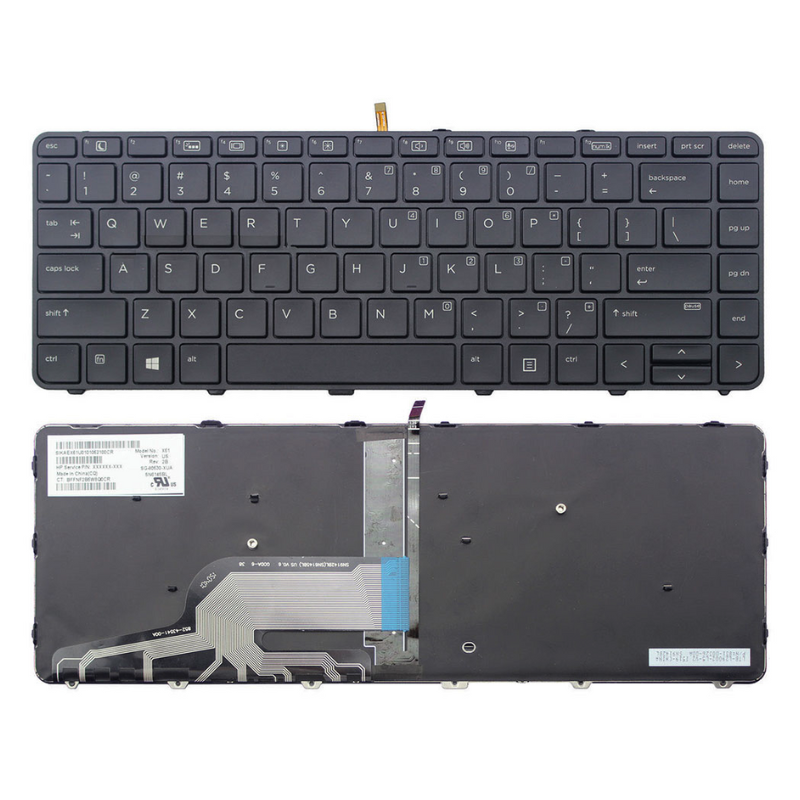 Chargez l&#39;image dans la visionneuse de la galerie, HP EliteBook 430 G3 440 G3 445 G3 640 G2 645 G2 440 G4 446 G3 Series - Laptop Keyboard With Back Light US Layout
