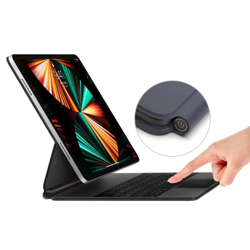 Cargue la imagen en el visor de la galería, Apple iPad Air 4/5 10.9&#39;&#39; 4/5th Gen (2020/2022) Smart Wireless Trackpad Keyboard Flip Case With Backlit
