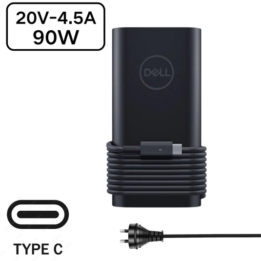 [20V-4.5A/90W][Type-C] Dell Latitude Precision XPS Laptop AC Wall Travel Super Fast Charger Travel Adapter