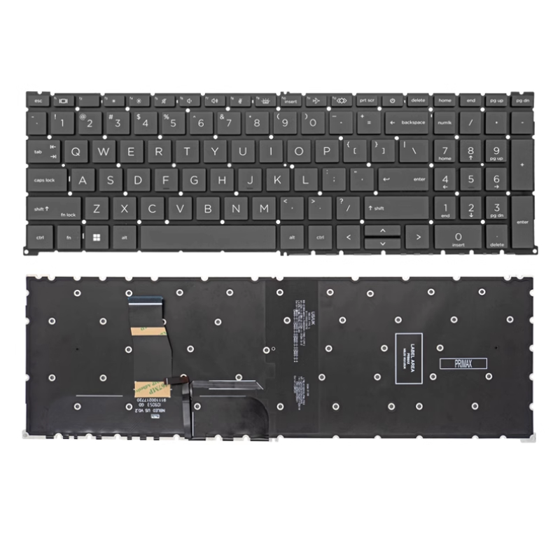 Chargez l&#39;image dans la visionneuse de la galerie, HP EliteBook 865 G9 Series - Laptop Keyboard With Back Light US Layout
