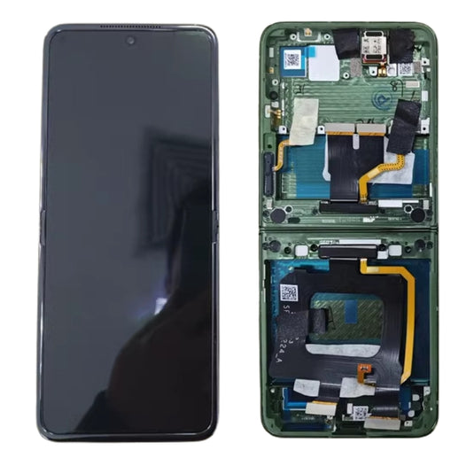 [Inner Screen][With Frame] Motorola Razr 50 Ultra (XT2451-3) -  AMOLED LCD Screen Display Touch Digitizer Assembly