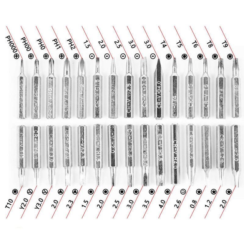 Chargez l&#39;image dans la visionneuse de la galerie, [32 in 1] Screwdriver Tool Kit
