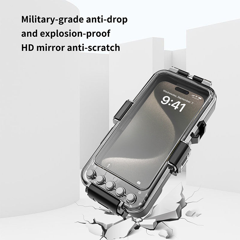 Load image into Gallery viewer, [30 Meters] - 2nd Gen Blue Tooth Universal  Redpepper IP68 Waterproof Heavy Duty Tough Armor Case
