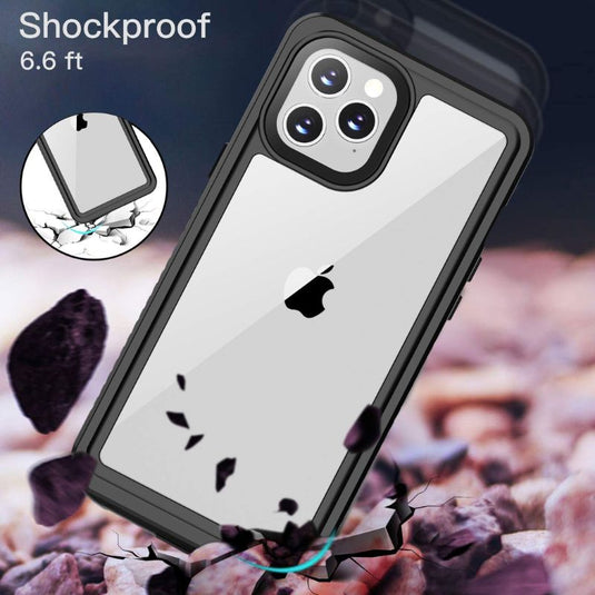 [FS Series] Apple iPhone 12 Pro Max - Redpepper Full Covered Waterproof Heavy Duty Tough Armor Case