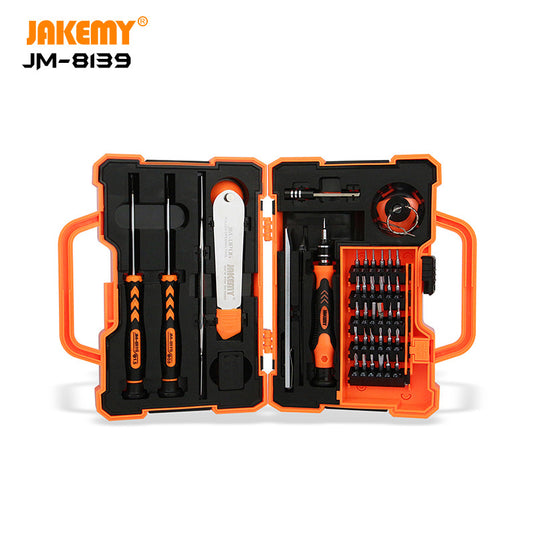 [JM-8139] JAKEMY 43 in 1 Precision Screwdriver Hardware Repair Open Tools Set