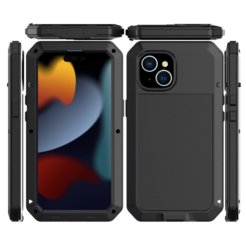 Cargue la imagen en el visor de la galería, [Metal Anti-Drop Heavy Duty] Apple iPhone 16 / 16 Plus / 16 Pro / 16 Pro Max - Heavy Duty Lifeproof Phone Case
