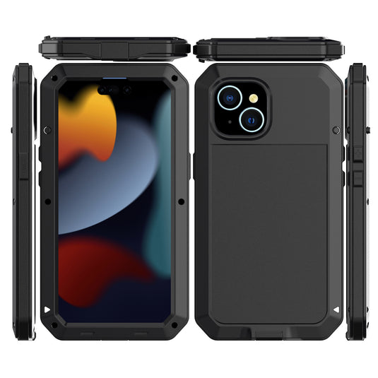 [Metal Anti-Drop Heavy Duty] Apple iPhone 16 / 16 Plus / 16 Pro / 16 Pro Max - Heavy Duty Lifeproof Phone Case