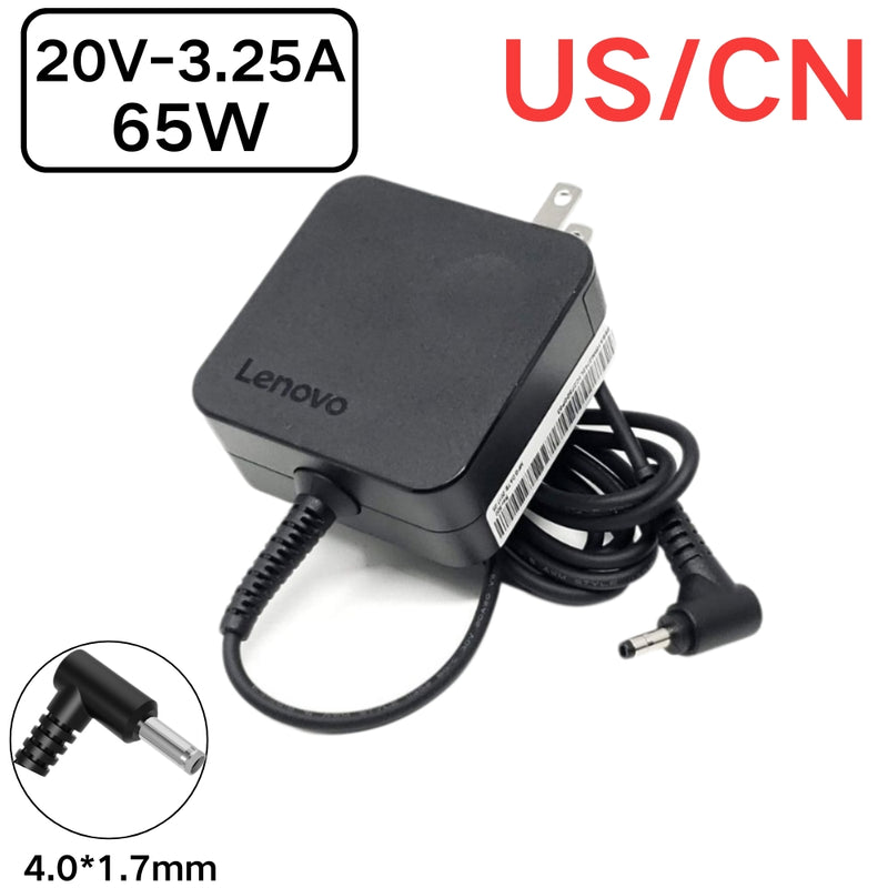 Load image into Gallery viewer, [20V-3.25A/65W][4.0x1.7] Lenovo IdeaPad Miix Yoga Chromebook Flex -  Laptop Travel Portable AC Power Supply Adapter Fast Quick Charger
