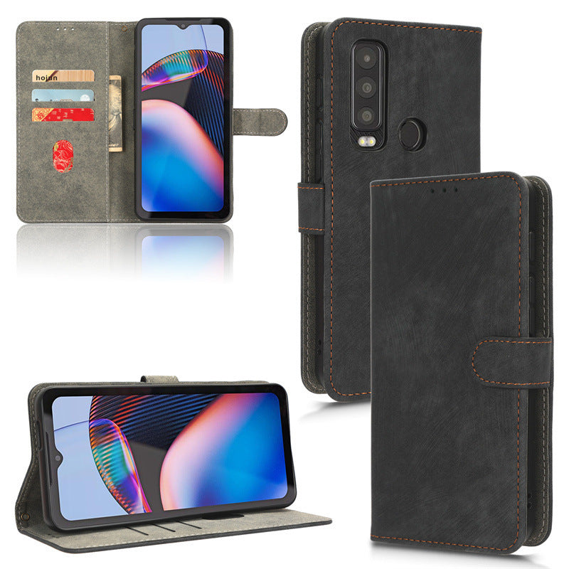 Load image into Gallery viewer, [With Card Solt] Motorola Moto Defy 2 - Flip Folio Case with Card Holders Leather Wallet Case
