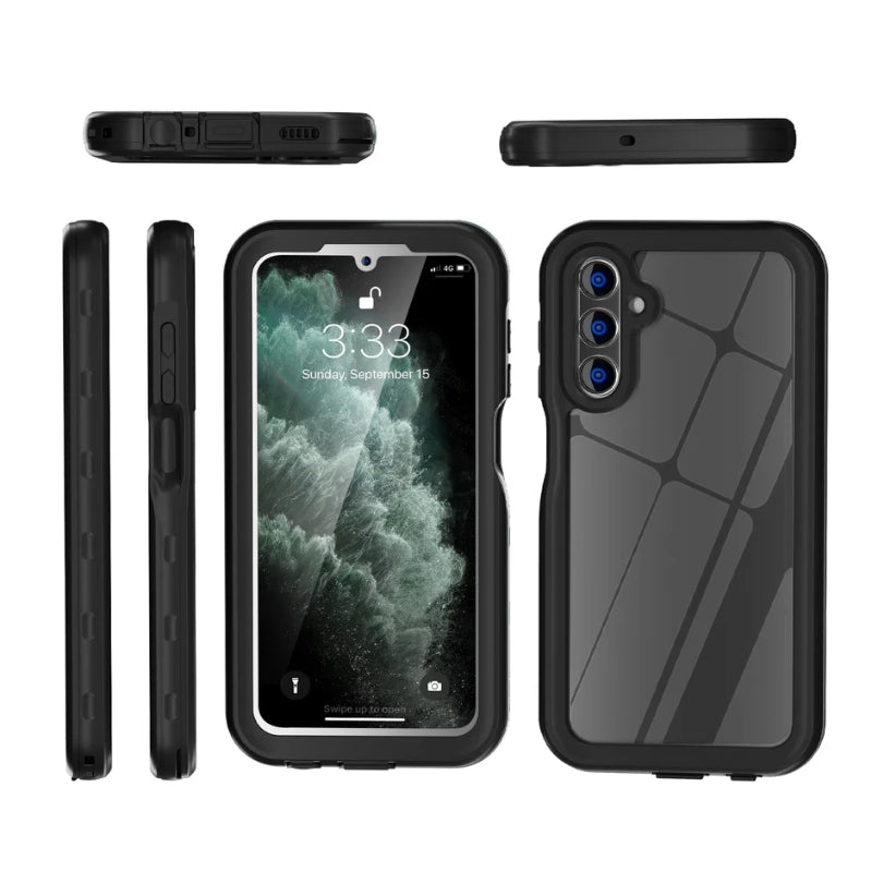 Cargue la imagen en el visor de la galería, [2 meters] Samsung Galaxy A13 4G (A135) - Full Protective Waterproof Case With Built-in Screen Fingerprint Protector
