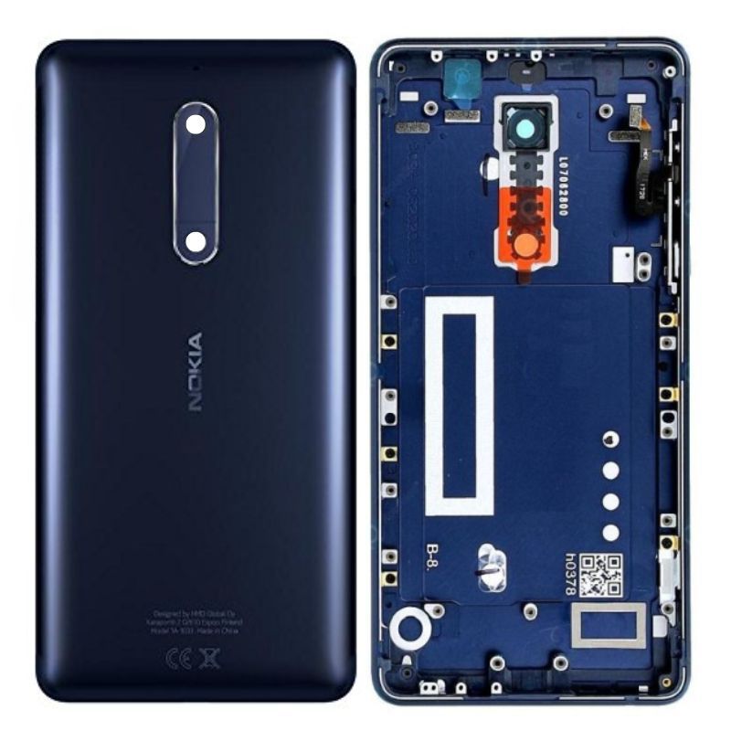 Chargez l&#39;image dans la visionneuse de la galerie, [With Camera Lens] Nokia 5 (TA-1053) Back Rear Housing Frame (With Flex Cable） - Polar Tech Australia
