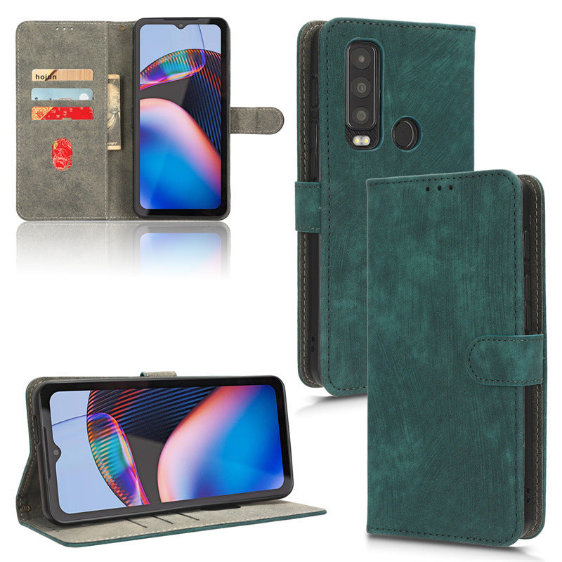 Load image into Gallery viewer, [With Card Solt] Motorola Moto Defy 2 - Flip Folio Case with Card Holders Leather Wallet Case
