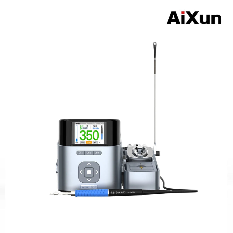 Load image into Gallery viewer, AiXun T410 Single-Channel Smart Soldering Station – Precision PCB Repair
