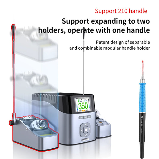 AiXun T410 Single-Channel Smart Soldering Station – Precision PCB Repair