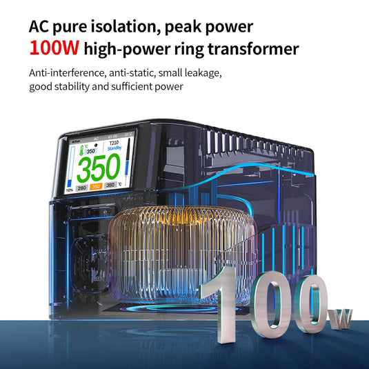 AiXun T410 Single-Channel Smart Soldering Station – Precision PCB Repair