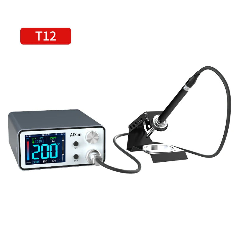 Load image into Gallery viewer, AiXun T3A 200W Temperature Controlled Quick Soldering Station – Precision, Speed, and Efficiency
