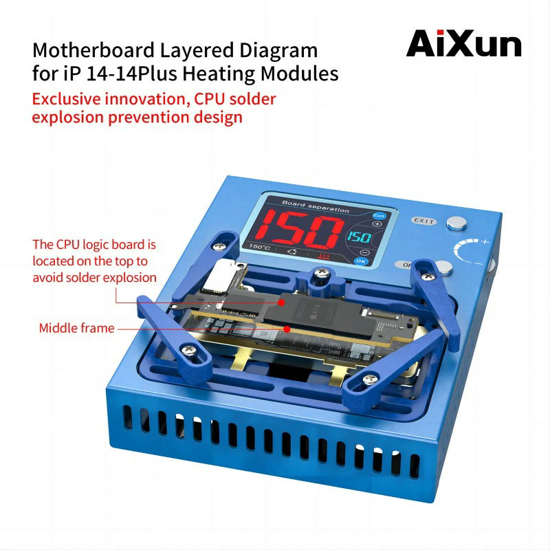 Load image into Gallery viewer, AiXun iHeater Pro – Intelligent Desoldering Station for Mobile Mainboard Repair
