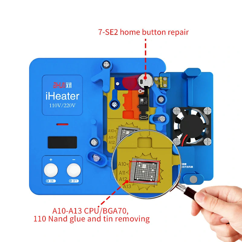 Load image into Gallery viewer, AiXun iHeater 3rd Gen Desoldering Station – Advanced Motherboard Repair Tool
