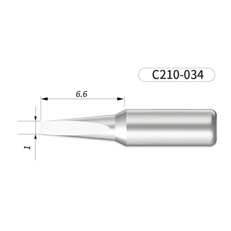 Load image into Gallery viewer, AiXun C210 Customized Soldering Iron Tips – High-Performance Replacement for Precision Soldering
