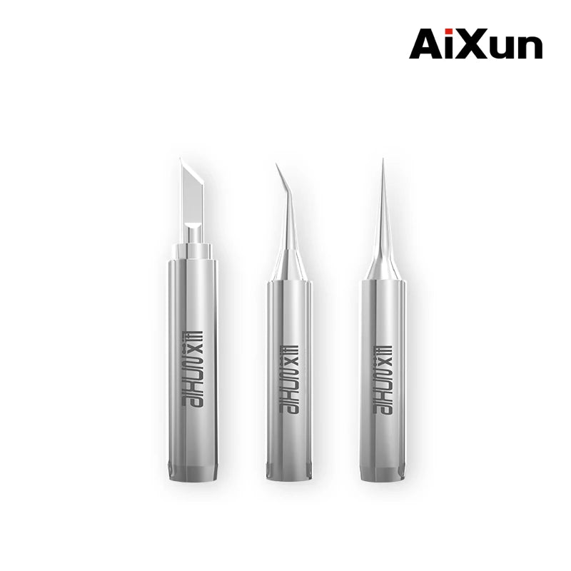 Chargez l&#39;image dans la visionneuse de la galerie, AiXun 936 Universal Lead-Free Silver Soldering Iron Tips – 5PCS Set
