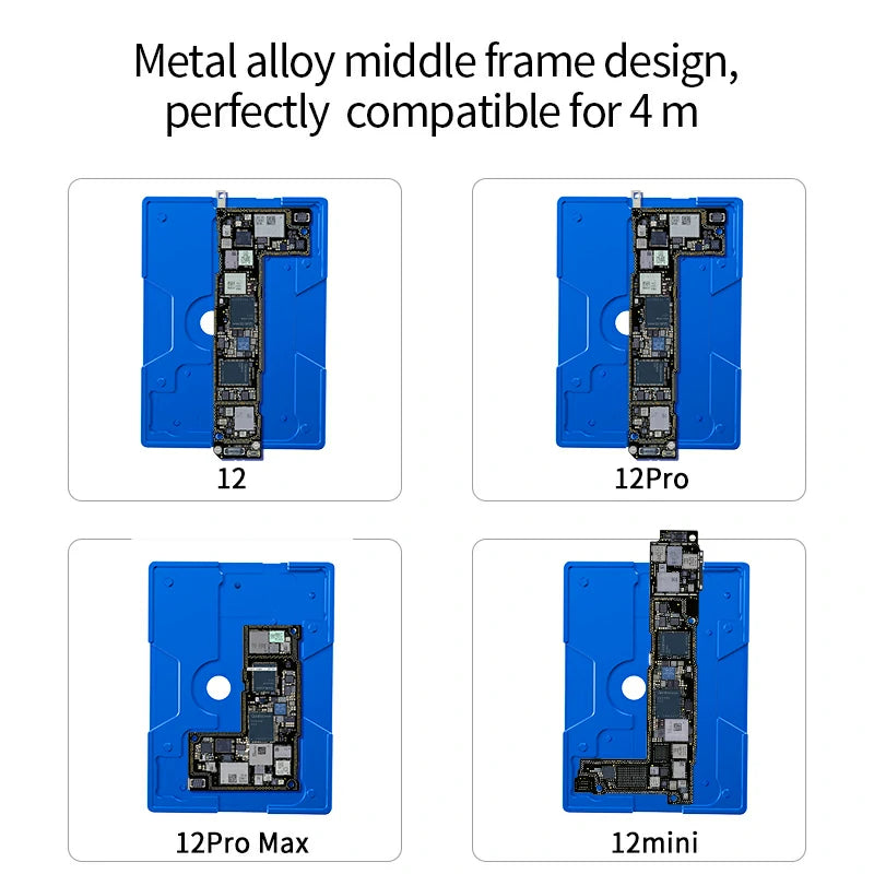 Load image into Gallery viewer, AiXun Z12 Strong Magnetic Middle Frame Reballing Platform – For iPhone 12 Series Motherboard Repair
