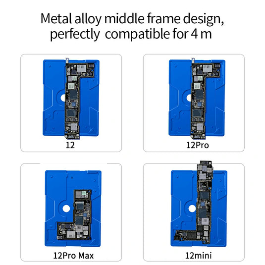 AiXun Z12 Strong Magnetic Middle Frame Reballing Platform – For iPhone 12 Series Motherboard Repair