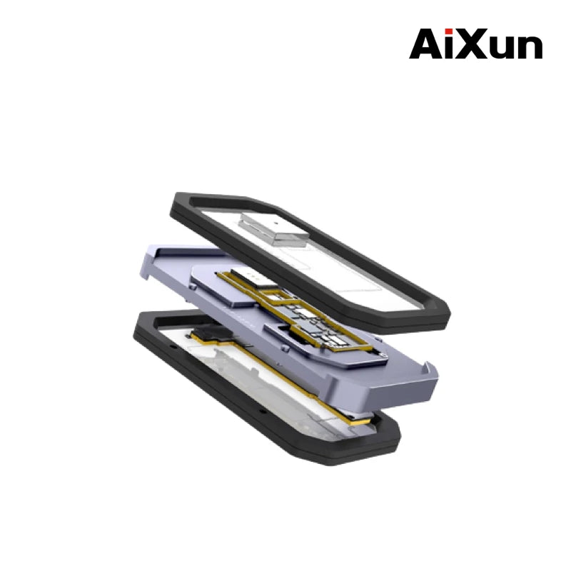 Load image into Gallery viewer, AiXun Z13 Middle Frame Tin Planting Platform – Professional Reballing Tool for iPhone 13 Series
