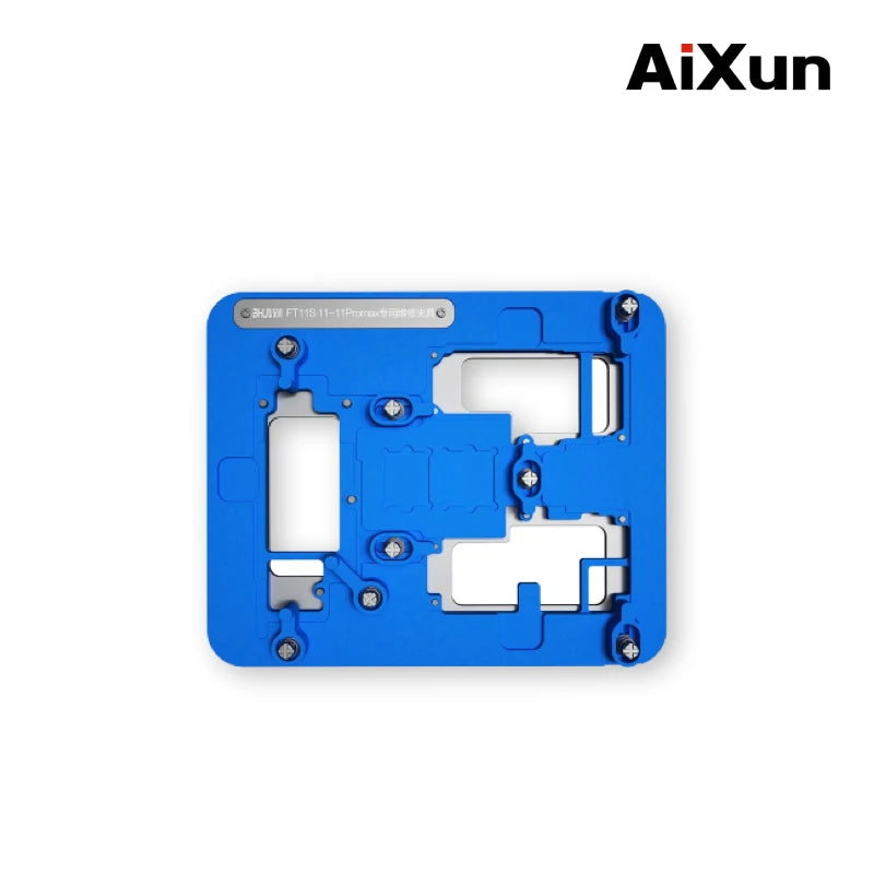 Chargez l&#39;image dans la visionneuse de la galerie, AiXun FT11S Logic Board Repair Fixture – Professional Mainboard Separation &amp; Soldering Jig for iPhone 11 Series
