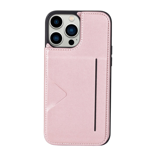 [Built-in Card Slot] Hanman Mika Leather Case For Apple iPhone 15 & 15 Plus & 15 Pro & 15 Pro Max - Polar Tech Australia