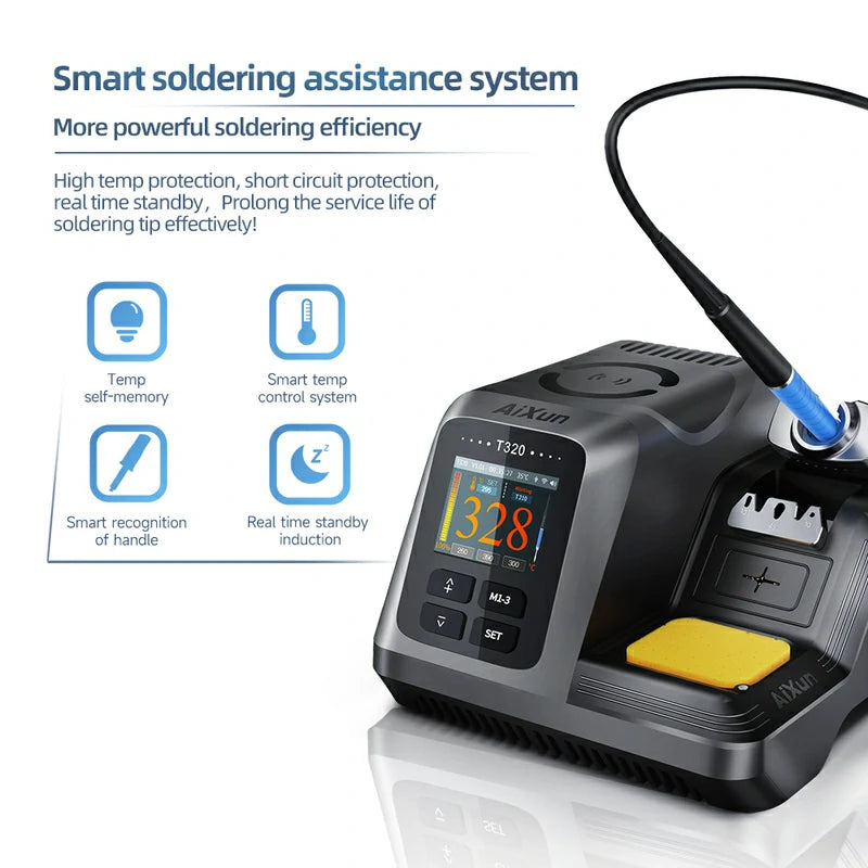 Load image into Gallery viewer, AiXun T320 Integrated Precision Smart Soldering Station
