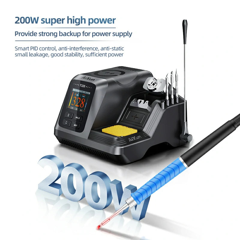 Load image into Gallery viewer, AiXun T320 Integrated Precision Smart Soldering Station
