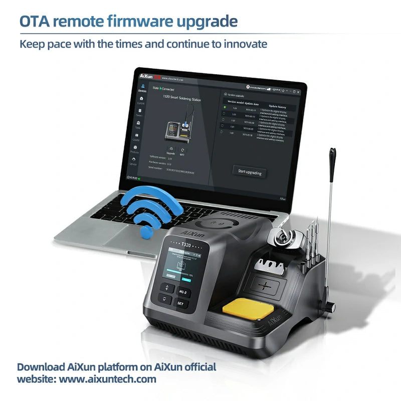 Load image into Gallery viewer, AiXun T320 Integrated Precision Smart Soldering Station
