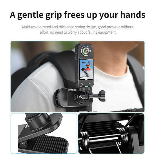 STARTRC Magnetic Universal Backpack Clip for Action Cameras