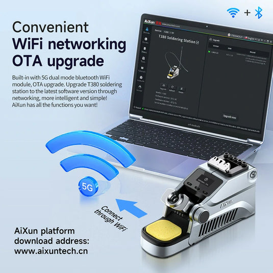 AiXun T380 Portable Smart Soldering Station