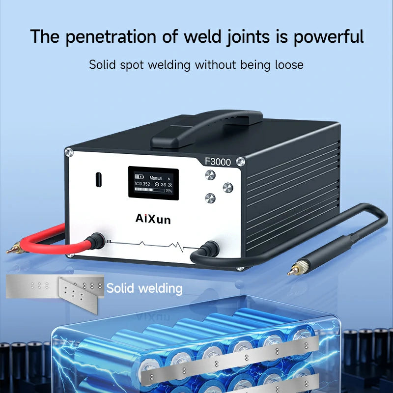 Chargez l&#39;image dans la visionneuse de la galerie, AiXun F3000 Farad Capacitor Spot Welder
