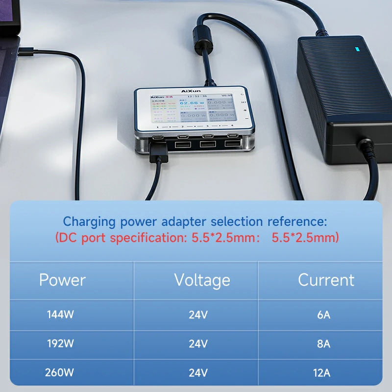 Chargez l&#39;image dans la visionneuse de la galerie, [AiXun PF26] Intelligent Multi-Channel Fast Charger
