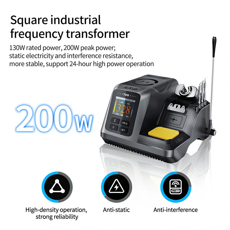 Load image into Gallery viewer, [AiXun T413] 200W Integrated Smart Soldering Station
