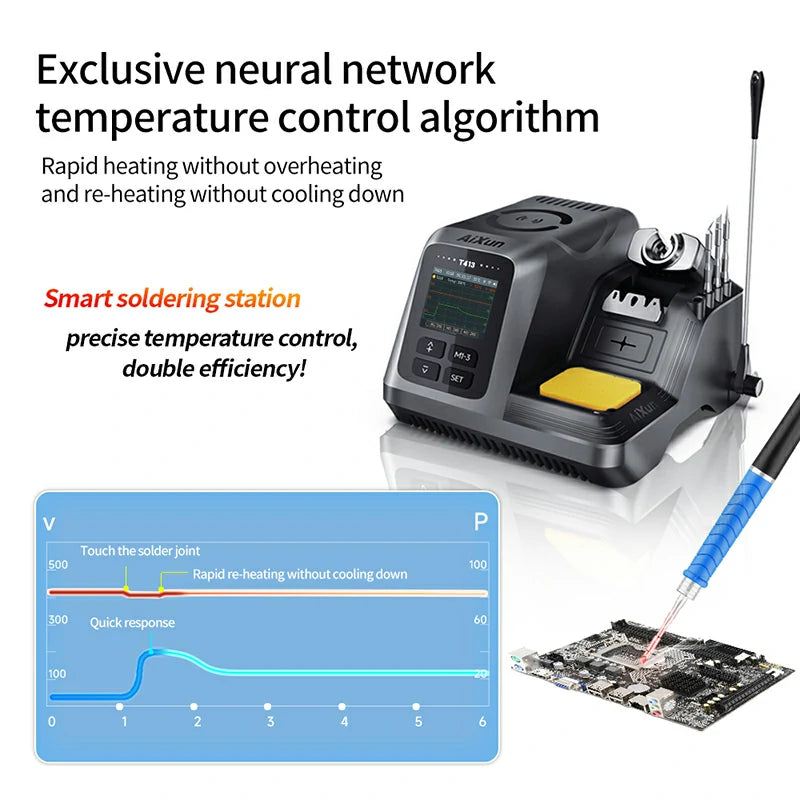 Load image into Gallery viewer, [AiXun T413] 200W Integrated Smart Soldering Station
