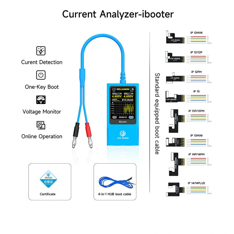 Load image into Gallery viewer, [JCID-iBooter] JC Intelligent Drawing Current Analyzer iBooter
